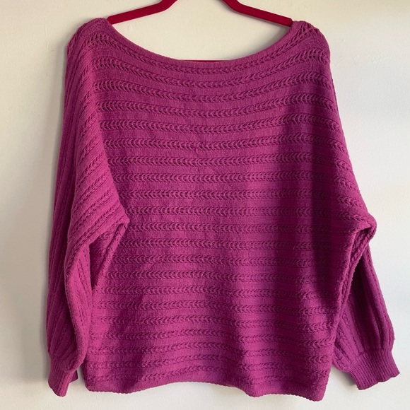 Bluivy Off the Shoulder Dolman Sweater Size S/M - Picture 1 of 7